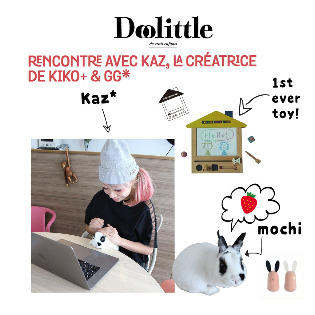 Doolittle Interview with Kaz*, creative director & girl boss of kiko+ & gg*